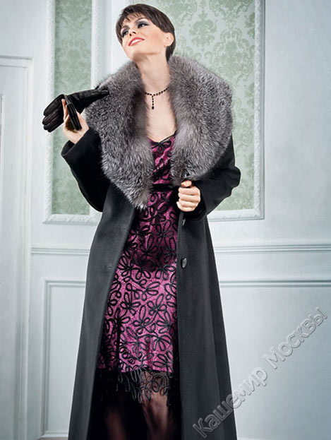 кашемировое пальто женское