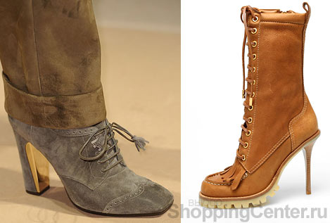 Модная обувь 2011: ботинки и