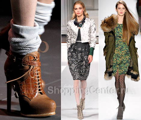 Модная обувь 2025. Модные женские ботинки